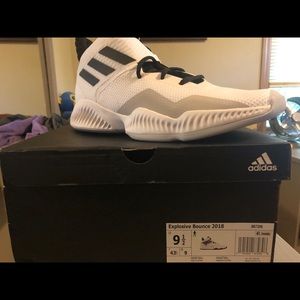 Adidas Basketball Shoes - size 9.5 -